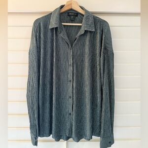 Bailey 44 Gorgeous Green Textured Blouse